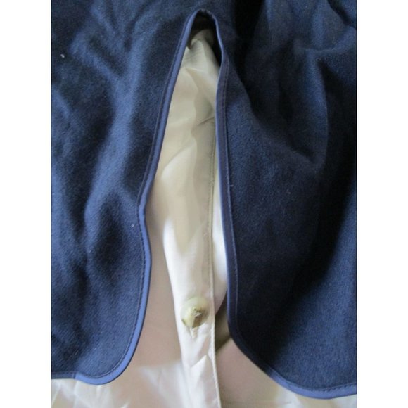 Brooks Brothers Cream Rain Coat Zip Wool Lining Hidden Button Ladies Sz 2 GUC - Picture 7 of 16